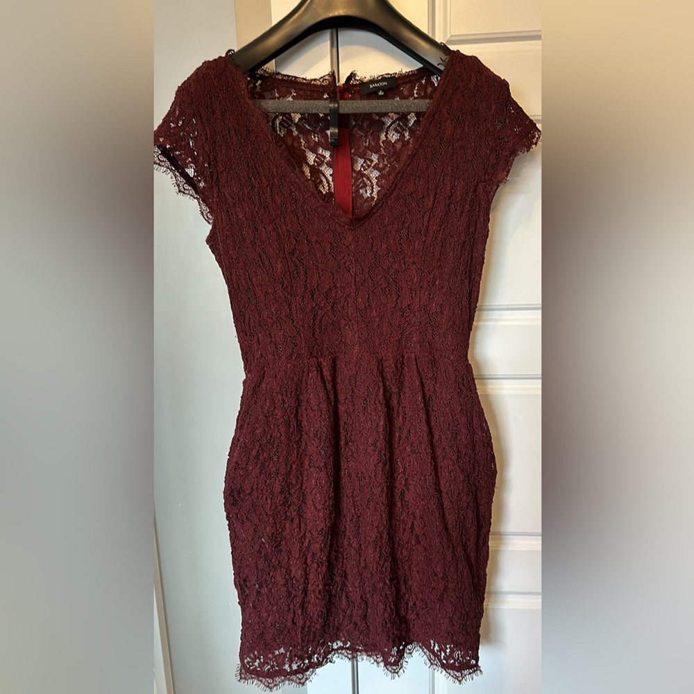 Aritzia Babaton Tobias Lace Dress